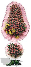 Dügün nikah açilis çiçekleri sepet modeli  Eskişehir çiçekçi telefonları 