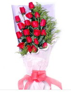19 adet kırmızı gül buketi  Eskişehir uluslararası çiçek gönderme 