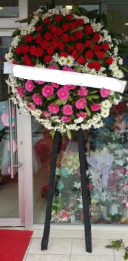 Cenaze çiçek modeli  Eskişehir internetten çiçek siparişi 